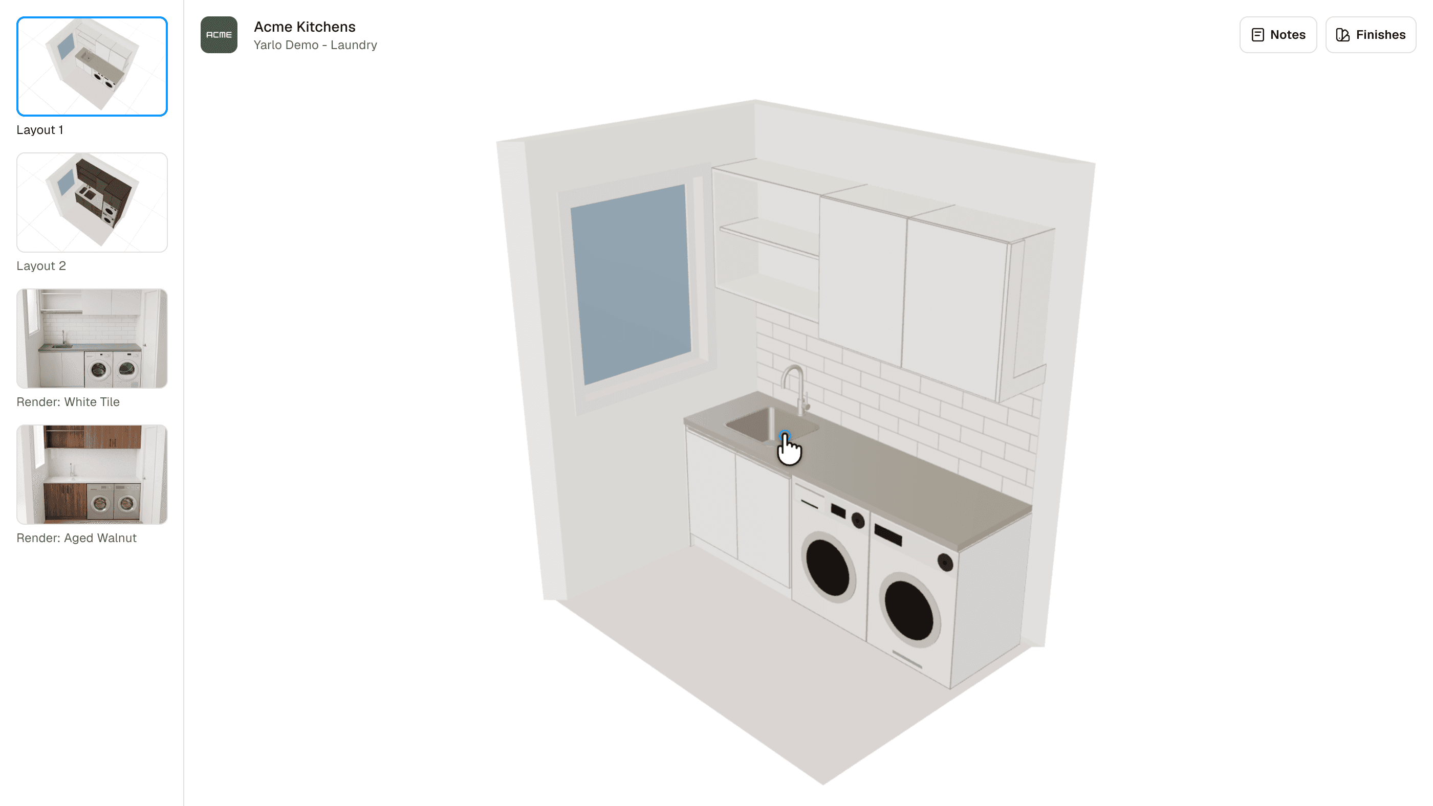Share an interactive 3D design