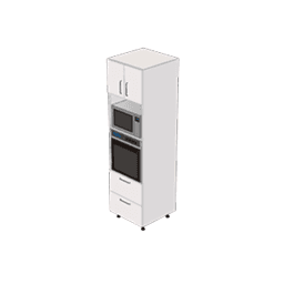 Tall appliance unit